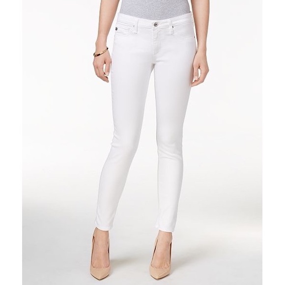 AG Legging Ankle - Super Skinny Jeans 28 (White) - Picture 1 of 6